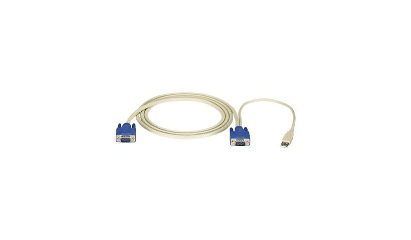 Black Box ServSwitch Server Cable - keyboard / video / mouse (KVM) cable - 15 ft