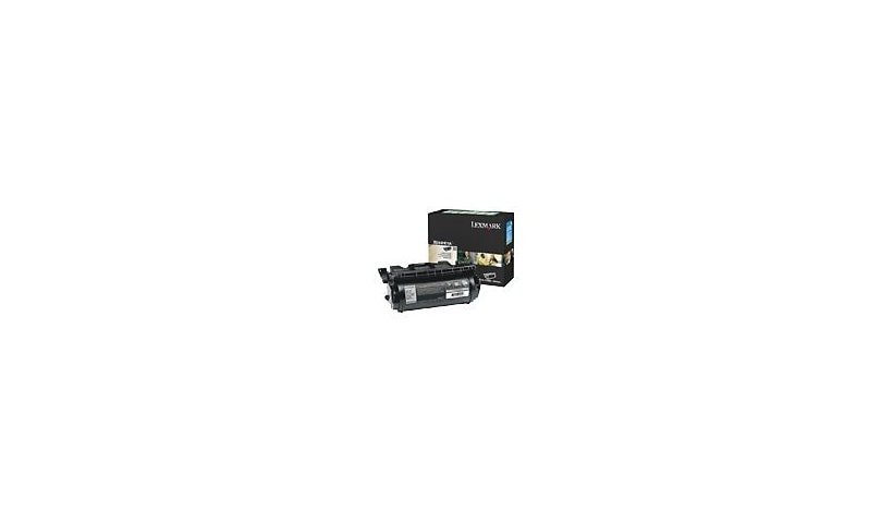 Lexmark - High Yield - black - original - toner cartridge - LRP