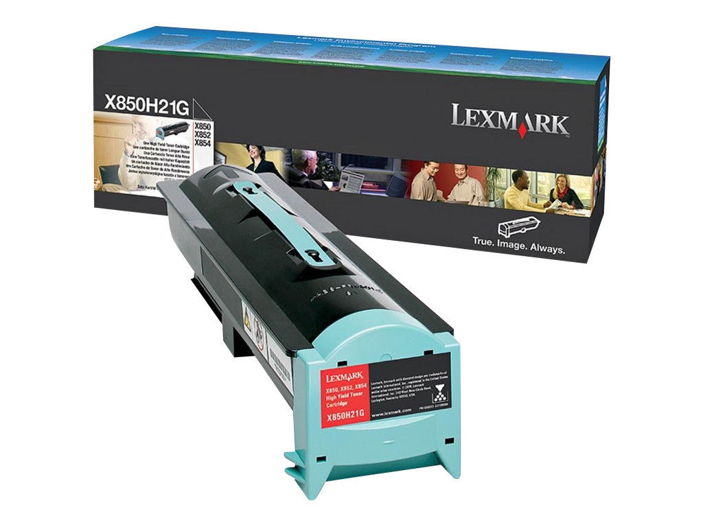 Lexmark X850H21G Black Toner Cartridge