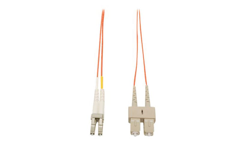Eaton Tripp Lite Series Duplex Multimode 62.5/125 Fiber Patch Cable (LC/SC), 20M (65 ft.) - patch cable - 20 m - orange