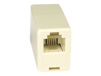 Eaton Tripp Lite Series RJ11 Modular Straight Through Inline Coupler Telephone F/F - phone coupler