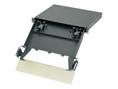 Panduit Opticom QuickNet Rack Mount Fiber Cassette Enclosure-patch panel