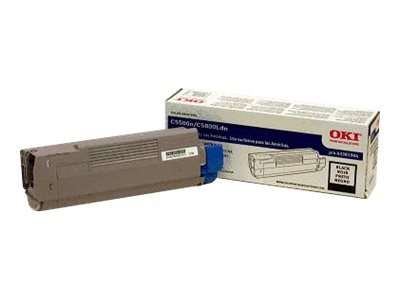 OKI Type C8 - black - original - toner cartridge