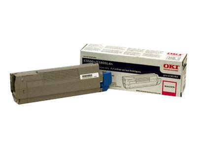 OKI Type C8 - magenta - original - toner cartridge