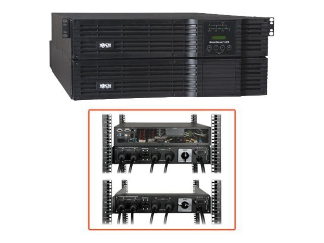 Tripp Lite 6kVA UPS Smart Online Rackmount 208/240/120V USB DB9 4URM