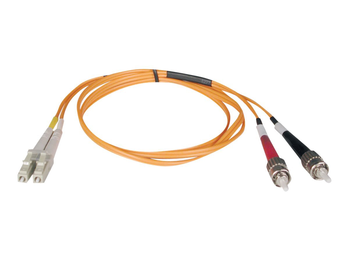 Tripp Lite 2M Duplex Multimode Fiber 50/125 Patch Cable LC/ST 6ft