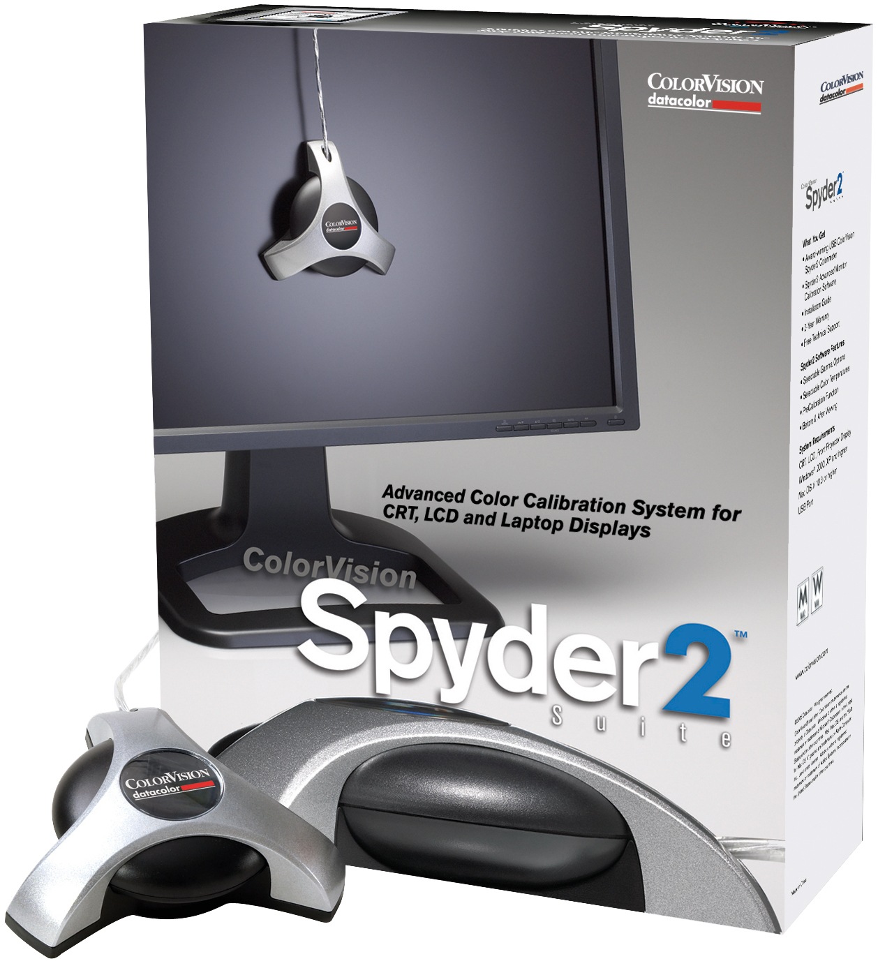 ColorVision Spyder2 Suite - Monitor Calibration and Printer Profiling