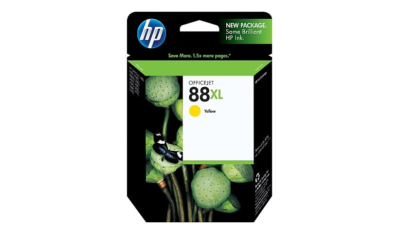 HP 88XL - High Yield - yellow - original - Officejet - ink cartridge