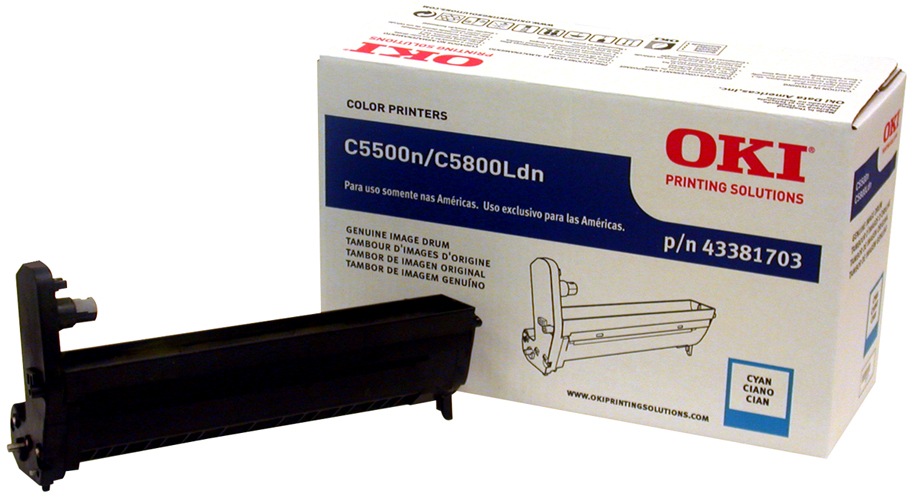 OKI Cyan Image Drum, Type C8