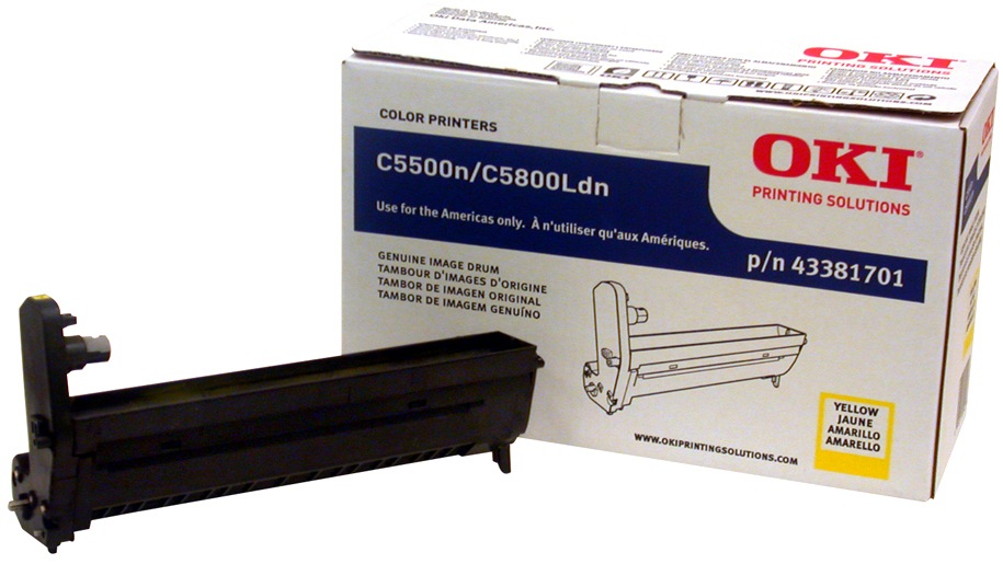 OKI Yellow Image Drum, Type C8