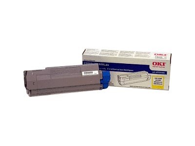 OKI Type C8 - High Capacity - yellow - original - toner cartridge