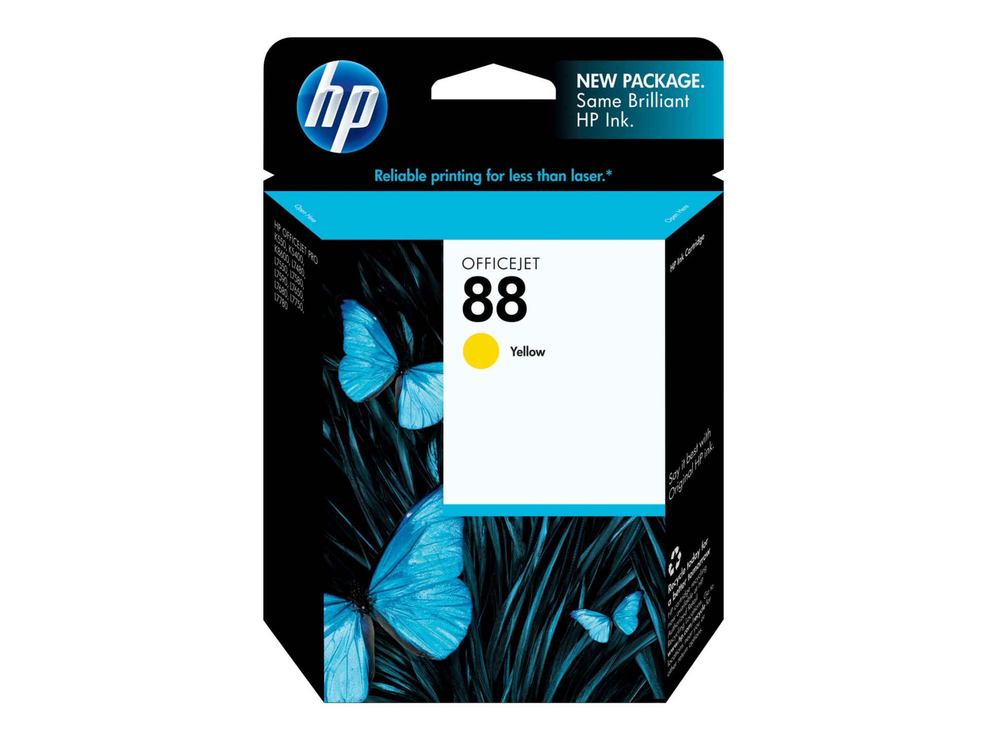HP 88 Yellow Ink Cartridge