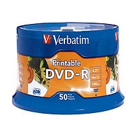 Verbatim - DVD-R x 50 - 4.7 GB - storage media