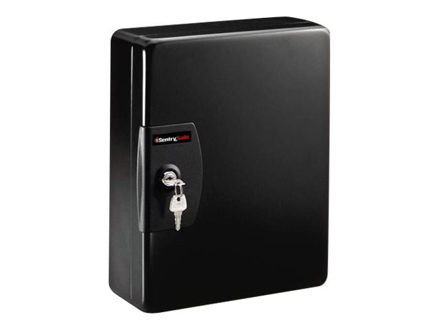 SentrySafe Small Keybox KB-25 - key cabinet - 1 doors - 25 hooks - black