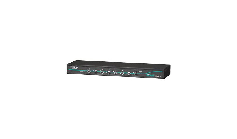 Black Box ServSwitch EC for PS/2 Servers and Consoles - KVM switch - 8 port