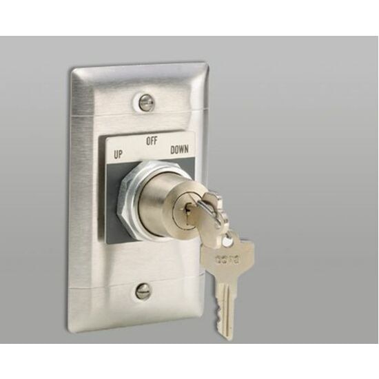 Thumbnail 2 of 2 for Draper 3-Position Key Control Switch KS-3