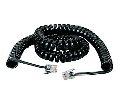 One Comdial Impression Black 6 Foot Phone Handset Cord New 2022S 2122S 2122X 