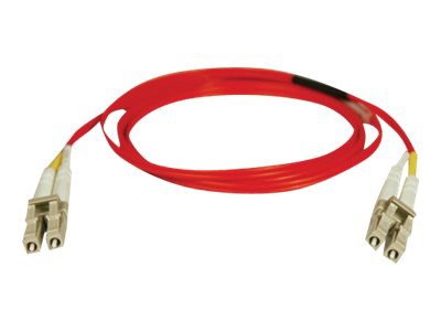 Tripp Lite 10M Duplex Multimode 62.5/125 Fiber Optic Patch Cable Red LC/LC 33' 33ft 10 Meter - patch cable - 10 m - red
