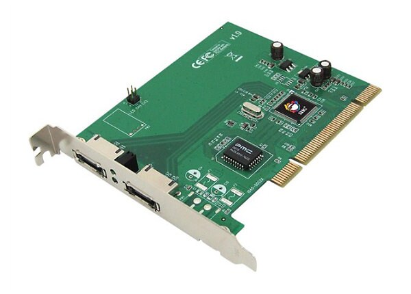 SIIG eSATA II-150 PCI - storage controller - eSATA 1.5Gb/s - PCI