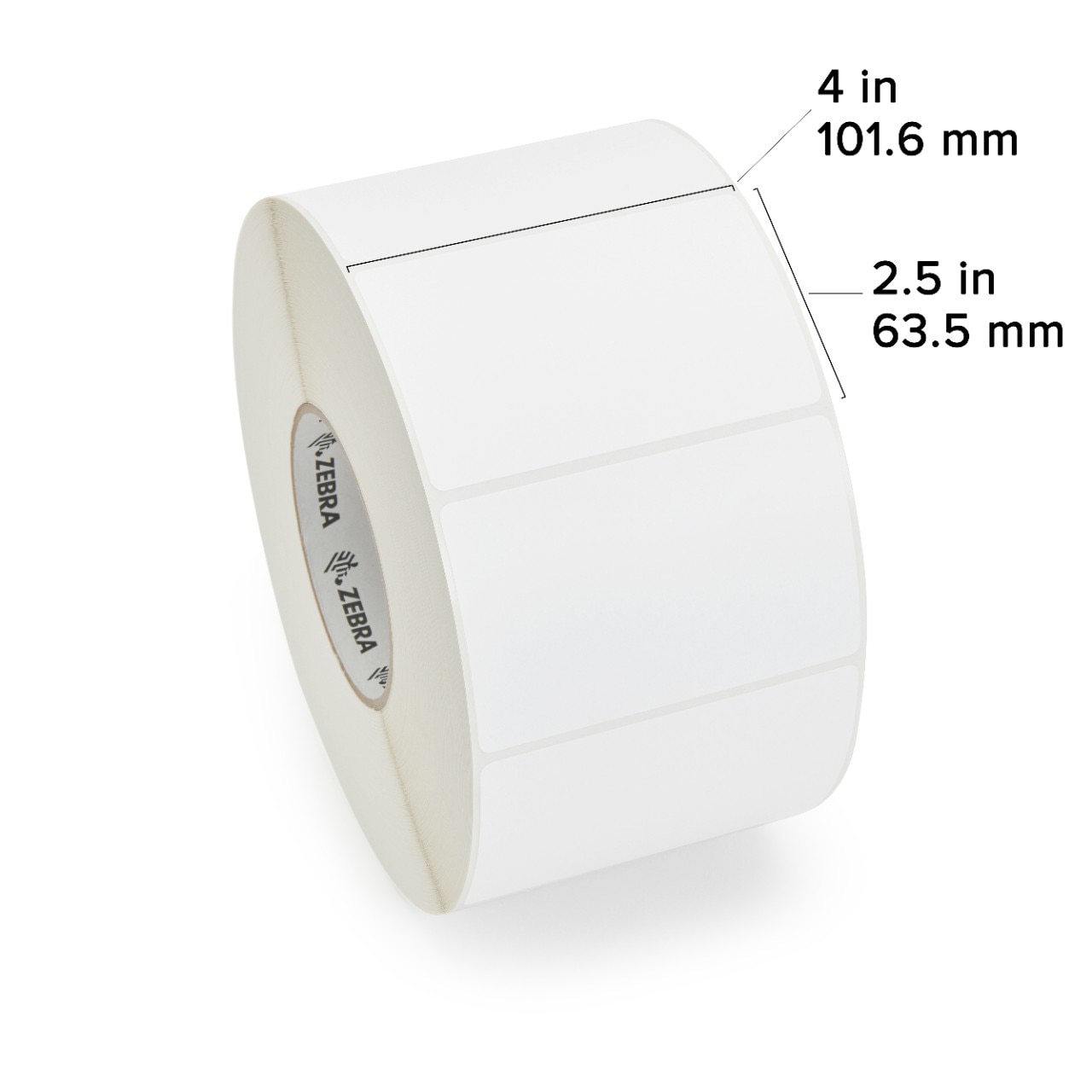 Main image 1 for Zebra Z-Select 4000T - labels - ultra-smooth - 8520 label(s) -