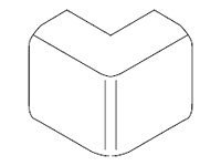 Wiremold Uniduct 2918 - cable raceway elbow corner