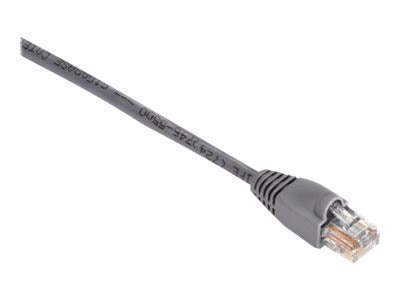 Black Box GigaTrue 550 - patch cable - 10 ft - gray
