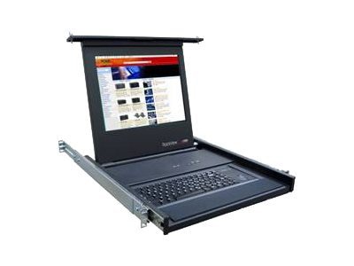 Rose RackView Fold-Forward RV1-CKVM15A - KVM console - 15"