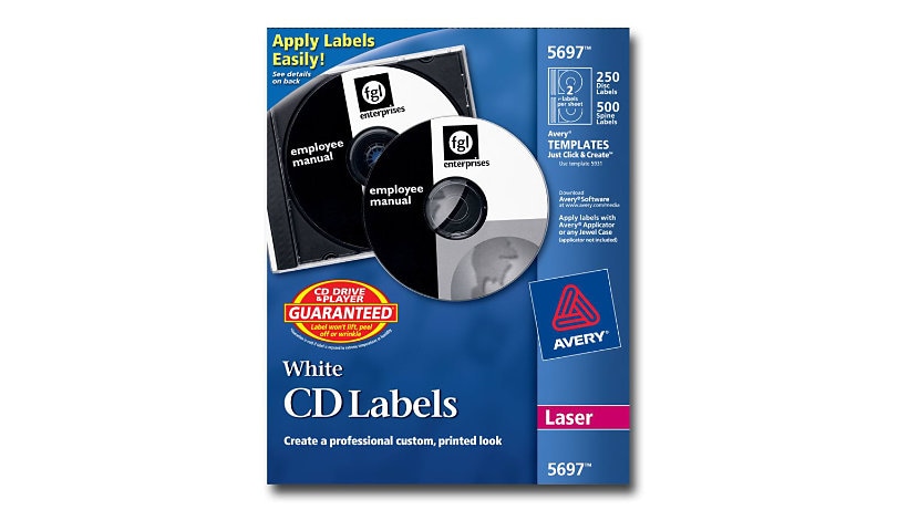 Avery - CD/DVD labels