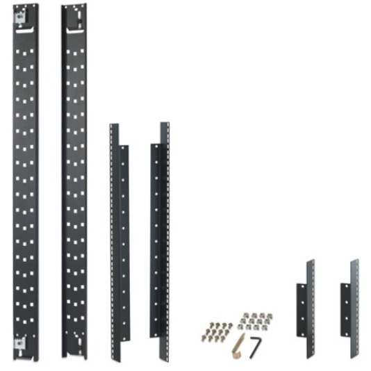 Thumbnail 3 of 4 for APC 600mm Wide Recessed Rail Kit
