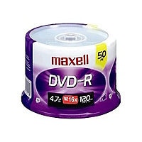 Maxell - DVD-R x 50 - 4.7 GB - storage media