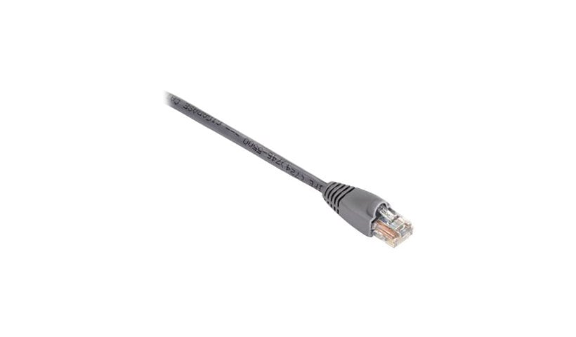 Black Box GigaTrue 25ft Cat6 550Mhz Gigabit UTP Gray Snagless Patch Cable