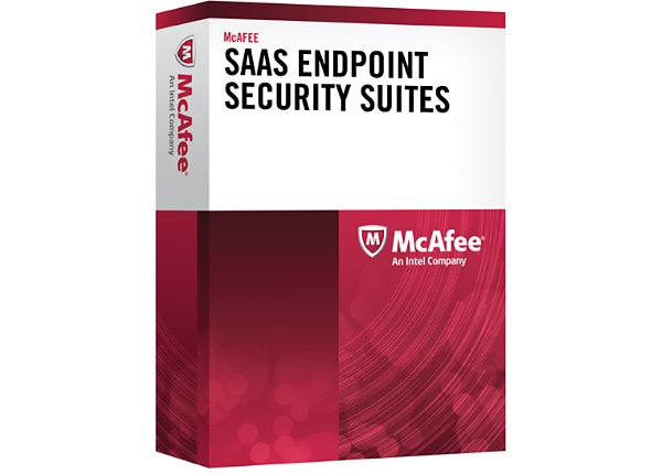 McAfee SaaS Endpoint Protection - subscription license (1 year) + 1 Year Gold Support - 1 node