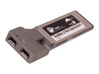SIIG FireWire 2-Port ExpressCard - FireWire adapter - 2 ports