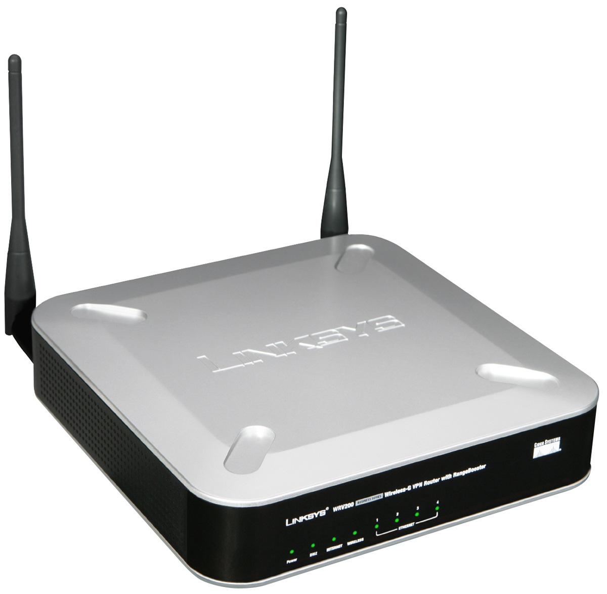 Cisco WRV200 Wireless-G VPN Router - RangeBooster