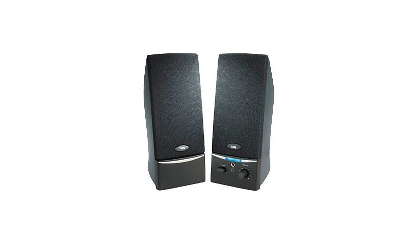 Cyber Acoustics CA-2012RB 2.0-Channel Speaker System