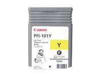 Canon PFI-101Y 130ml Yellow Ink Tank Cartridge for imagePROGRAF 6000S Large Format Printer
