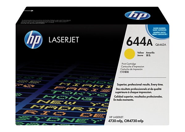HP Color LaserJet Q6462A Yellow Toner Cartridge