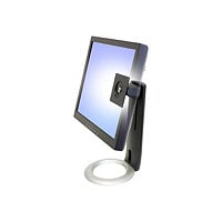 Ergotron Neo-Flex stand - for monitor - black, silver