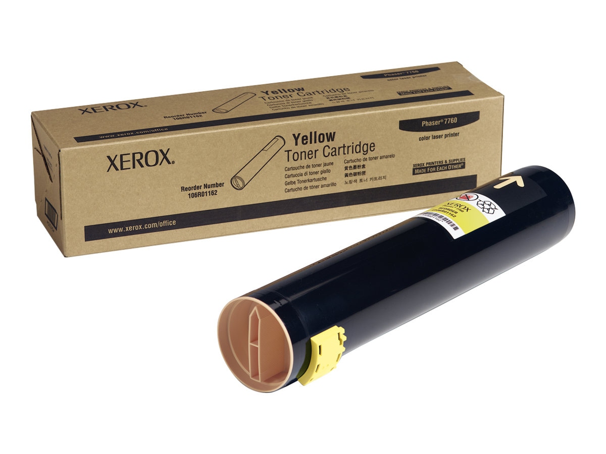 Xerox - yellow - original - toner cartridge