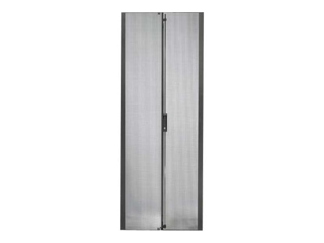 NetShelter SX 42U 600mm Wide Perforated Split Doors Black