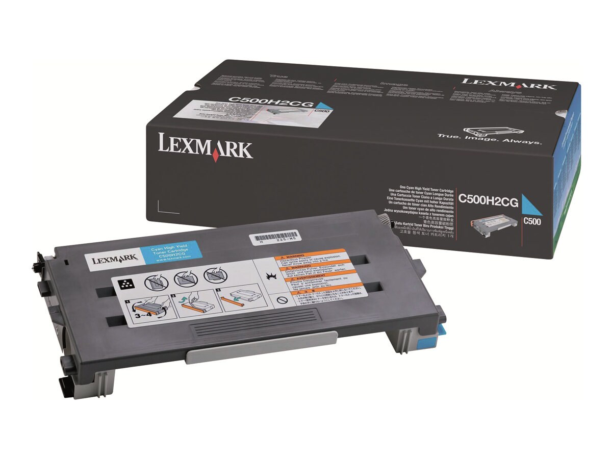 Lexmark C500n Hi-Yield Cyan Toner Cartridge