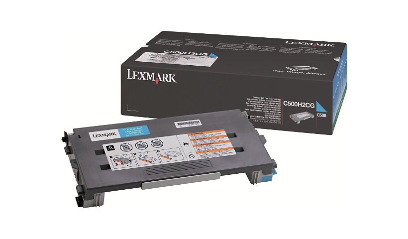 Lexmark C500n Hi-Yield Cyan Toner Cartridge