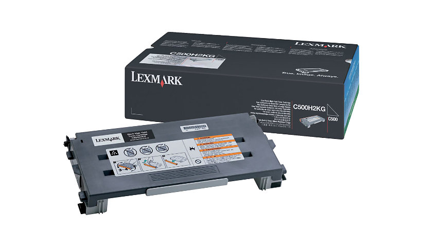 Lexmark C500n Hi-Yield Black Toner Cartridge