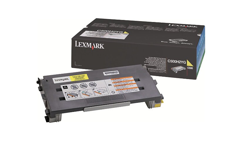 Lexmark C500S2YG Yellow Toner Cartridge