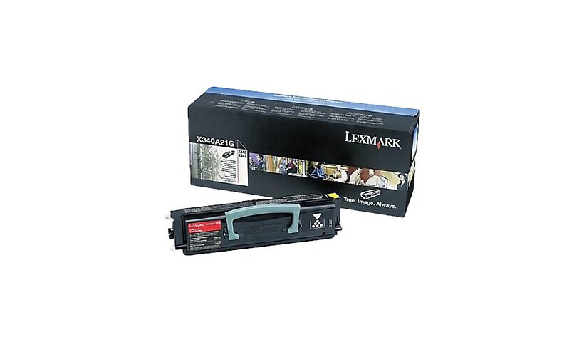 Lexmark X340A21G Black Toner Cartridge