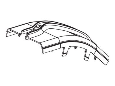 Panduit FiberRunner 4x4 Split Cover - cable raceway cover