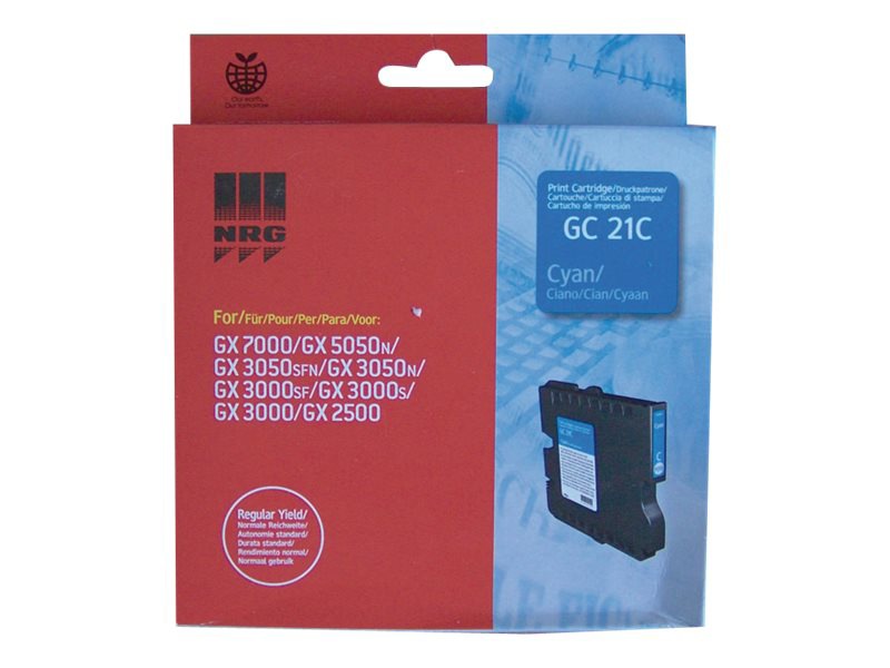 Ricoh GX GelSprinter 21C Cyan Print Cartridge