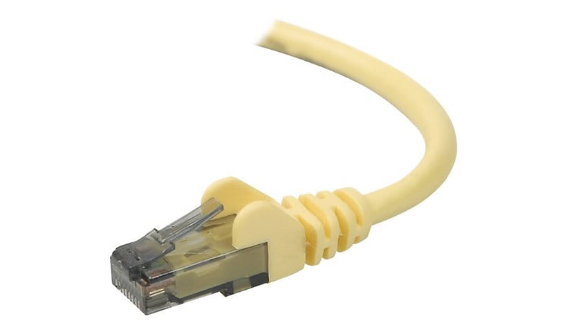 Belkin High Performance patch cable - 100 ft - yellow