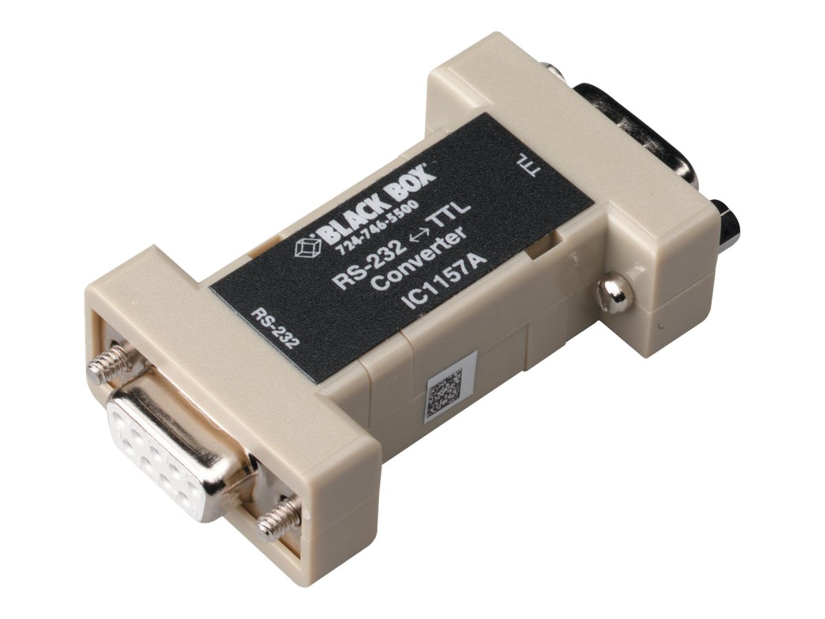 Black Box RS-232<->TTL Converter - serial adapter - RS-232