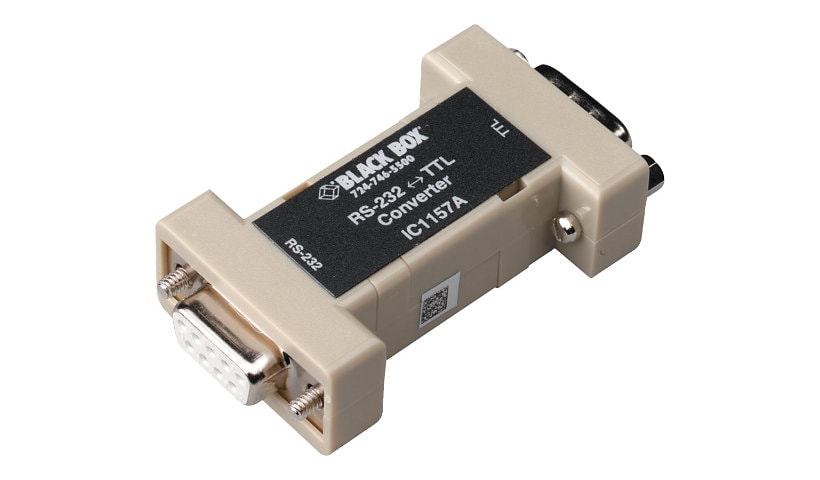 Black Box RS-232<->TTL Converter - serial adapter - RS-232